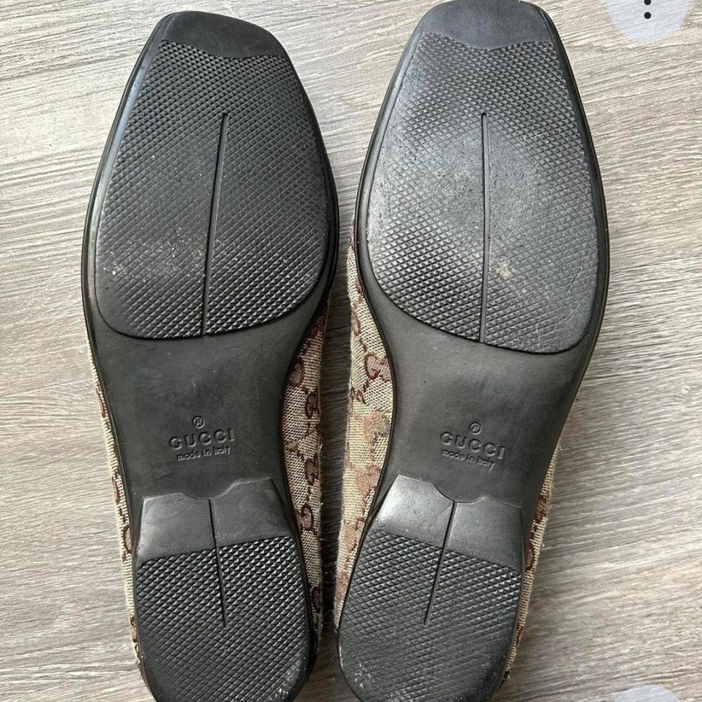 Gucci Monogram Loafers